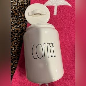 RAE DUNN COFFEE CANISTER